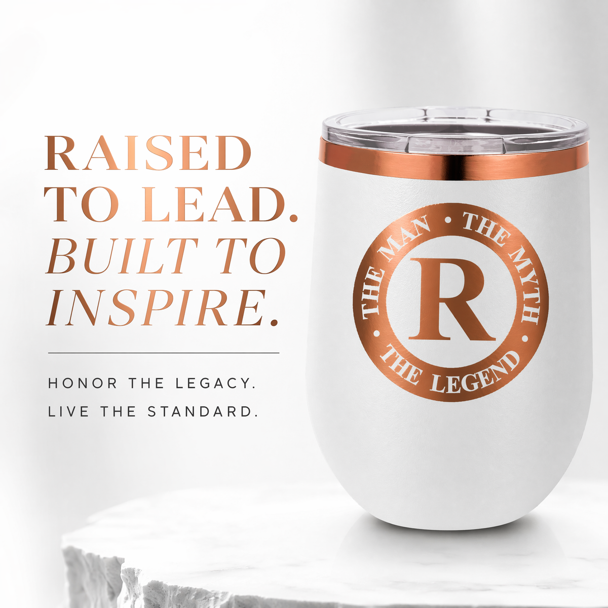 The Legend Collection – Personalized 12 oz Wine Tumbler