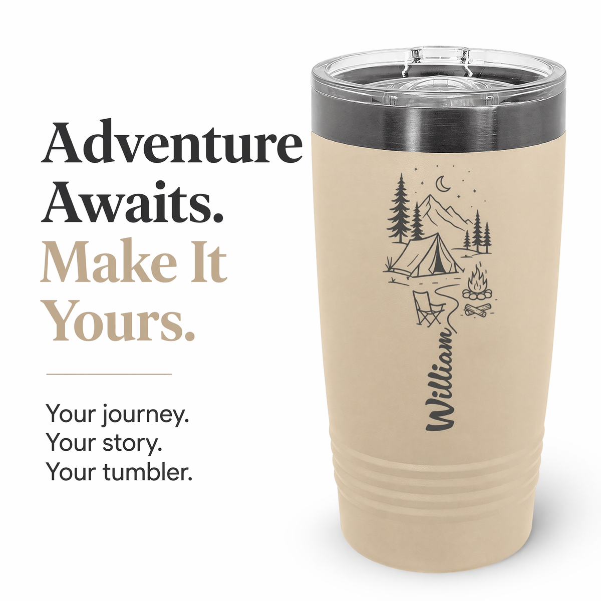 The Wild Trail – Personalized Adventure Tumbler