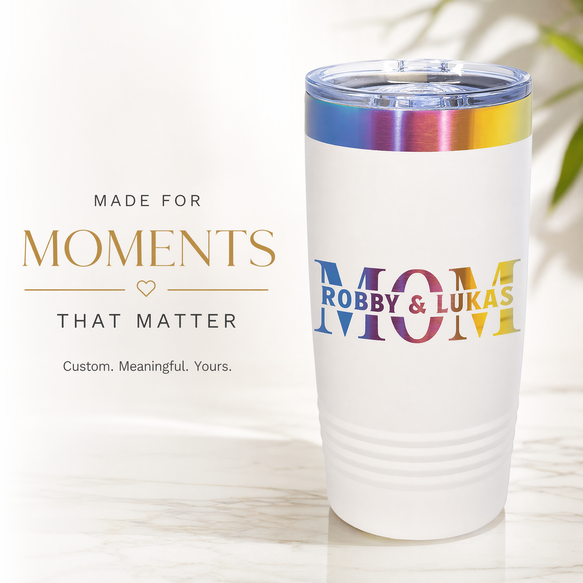 The Family Names – Personalized Mom or Dad Tumbler