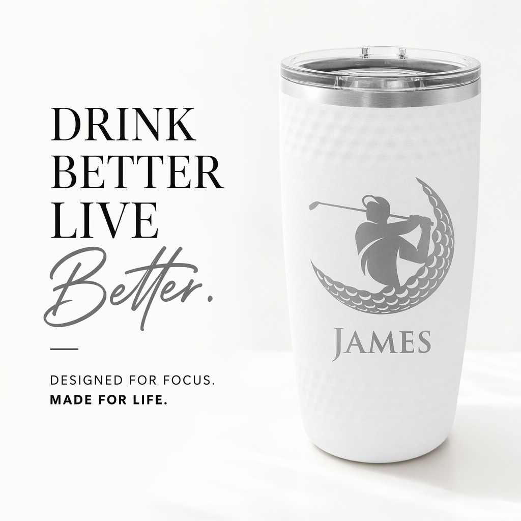 The Fairway Classic – Personalized 20 oz Golf Tumbler