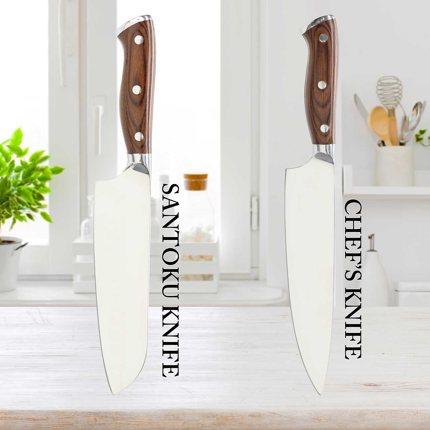 Custom Stainless Steel Kitchen Knife (Family Name)