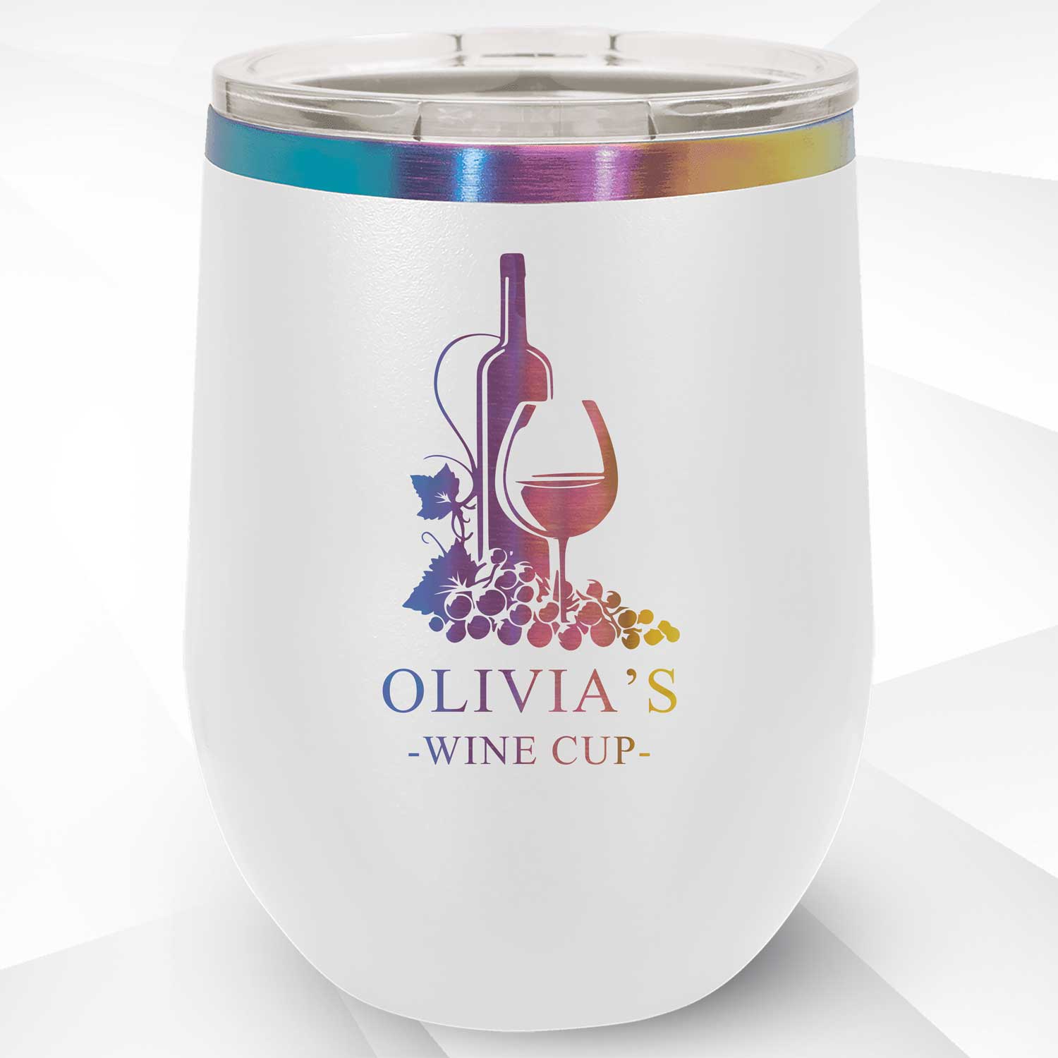 Personalized Wine Tumbler 12 oz