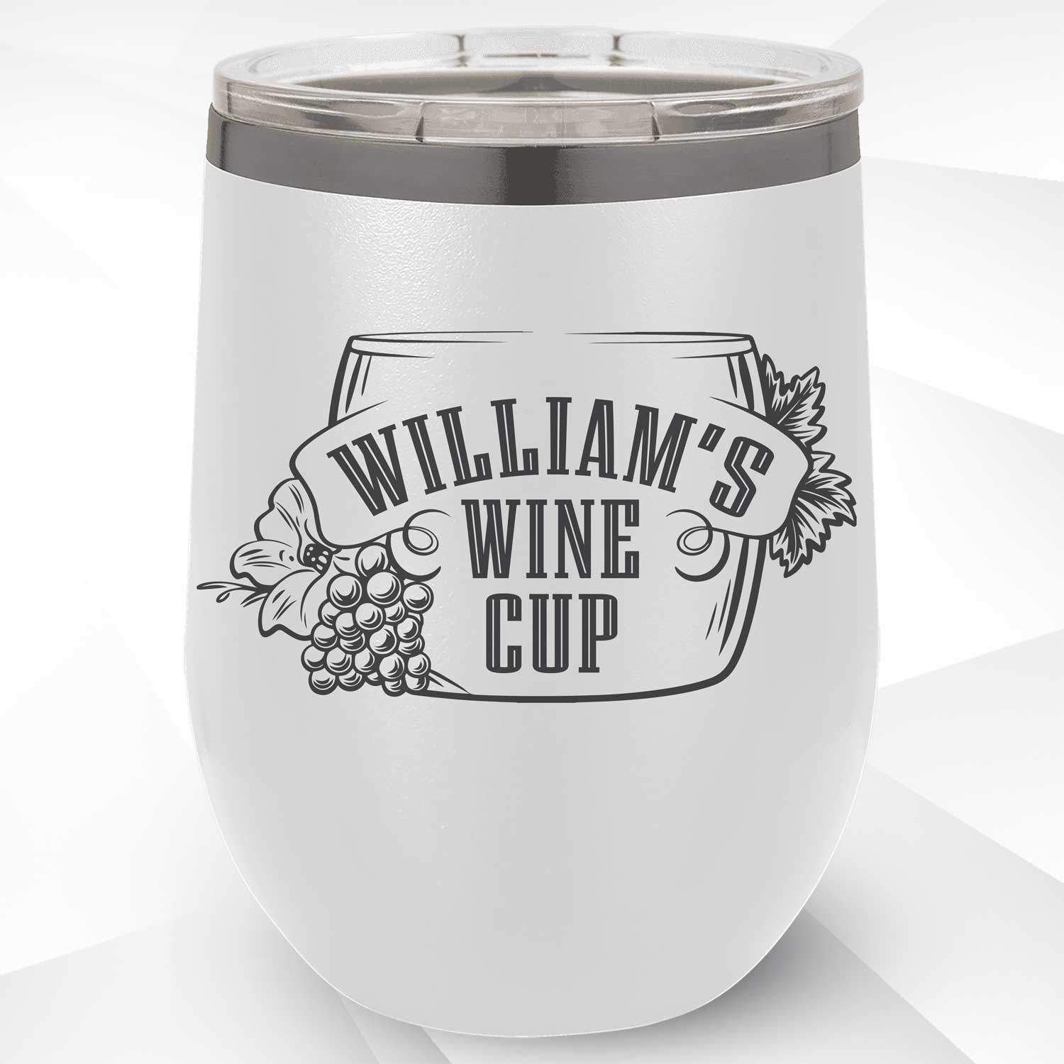 Personalized Wine Tumbler 12 oz