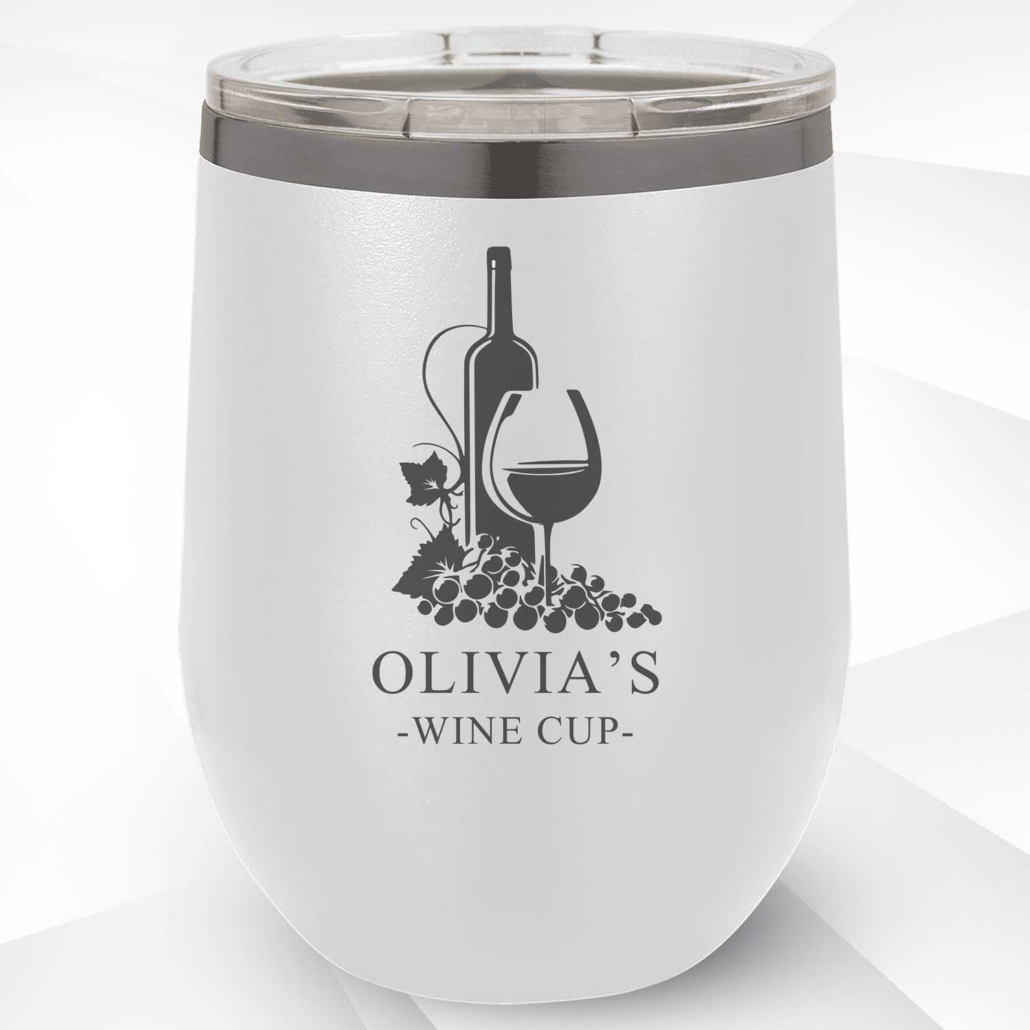 Personalized Wine Tumbler 12 oz