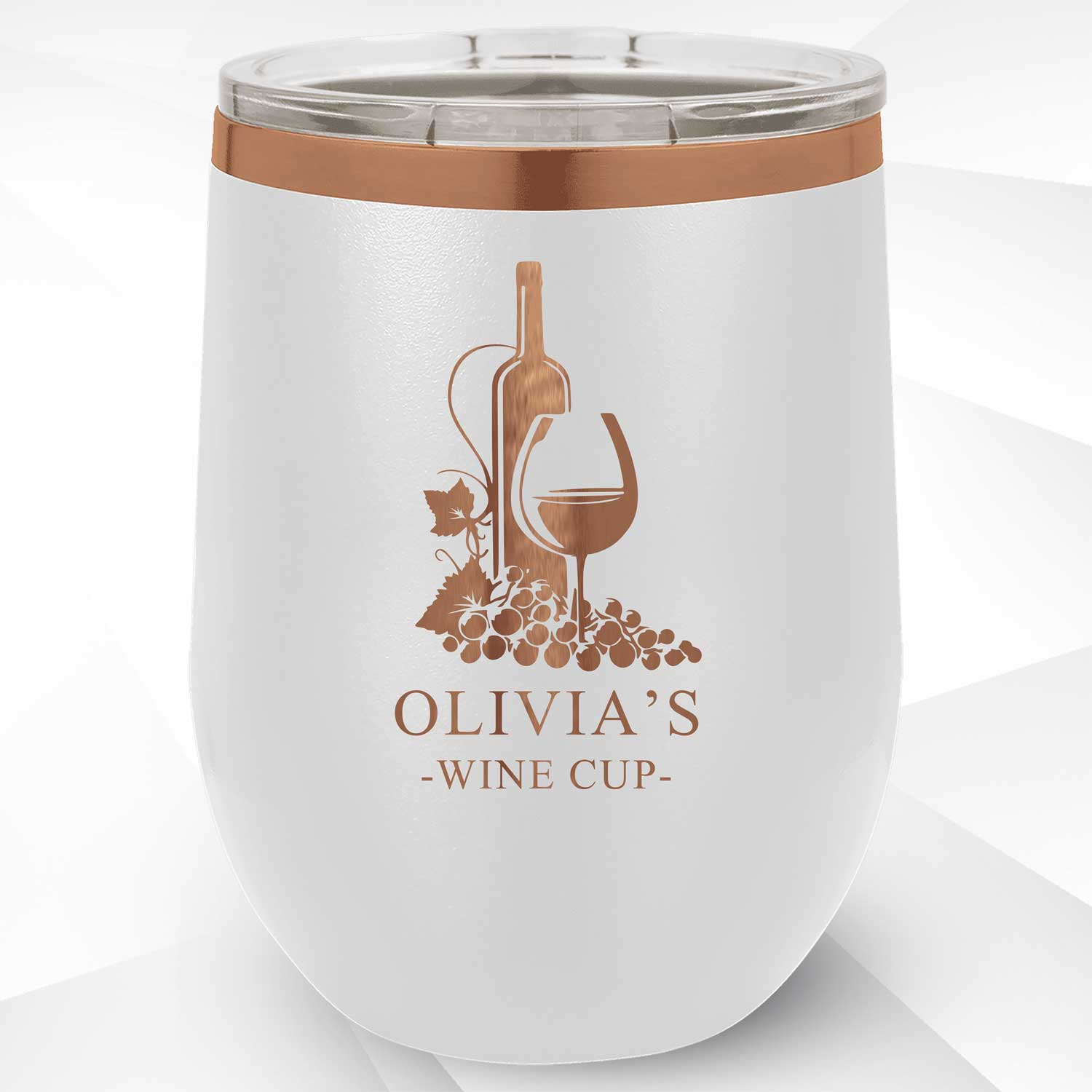 Personalized Wine Tumbler 12 oz