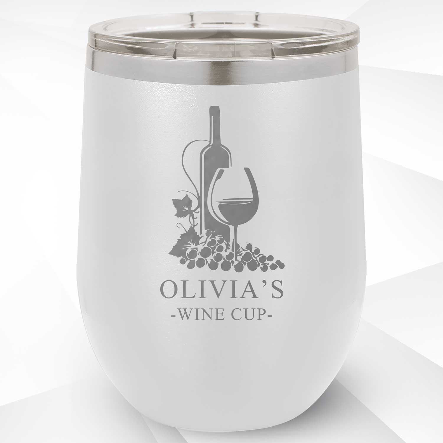 Personalized Wine Tumbler 12 oz