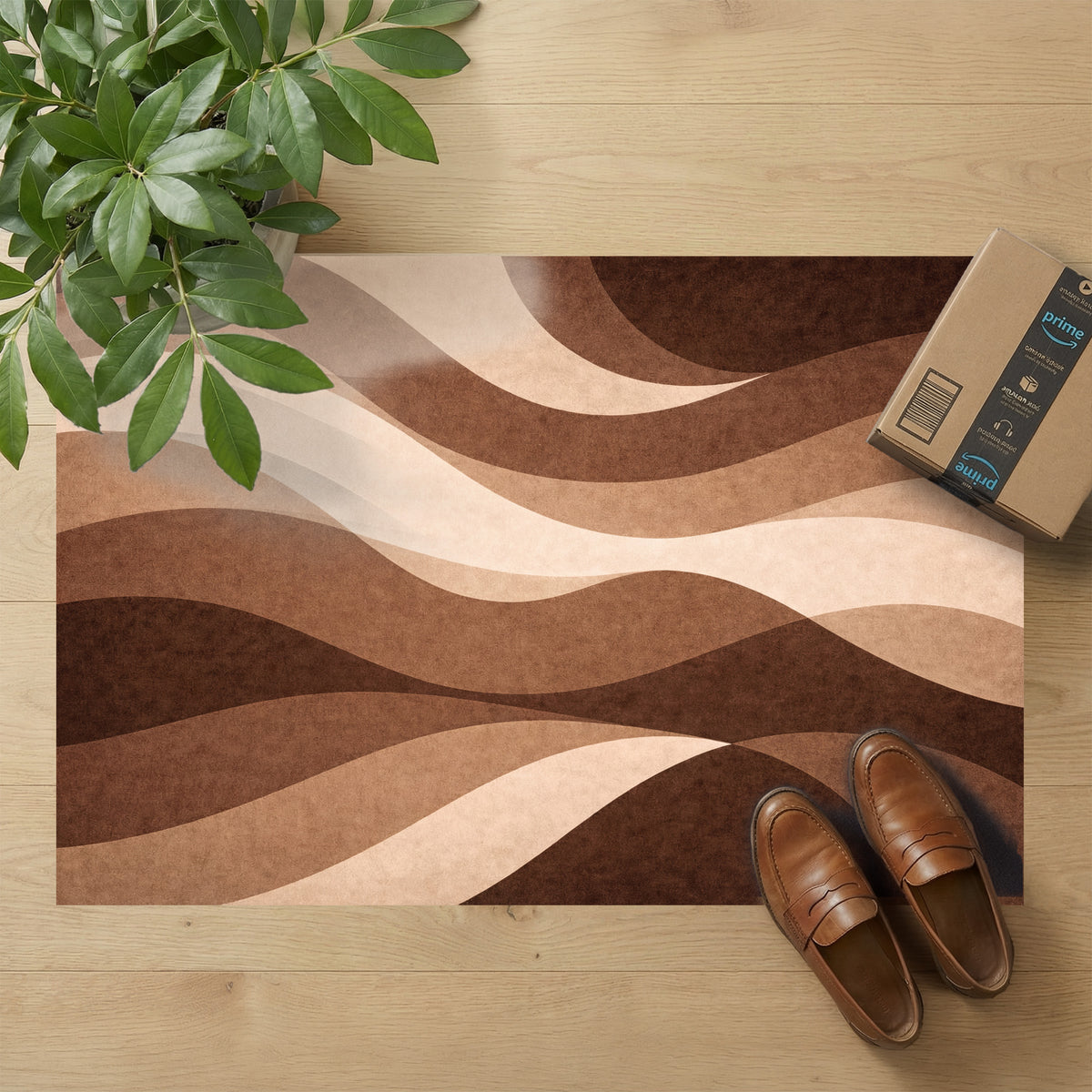 Ultra-Thin Floor Mats 36" x 24" (1/10 Inch Thick) - Design Bend