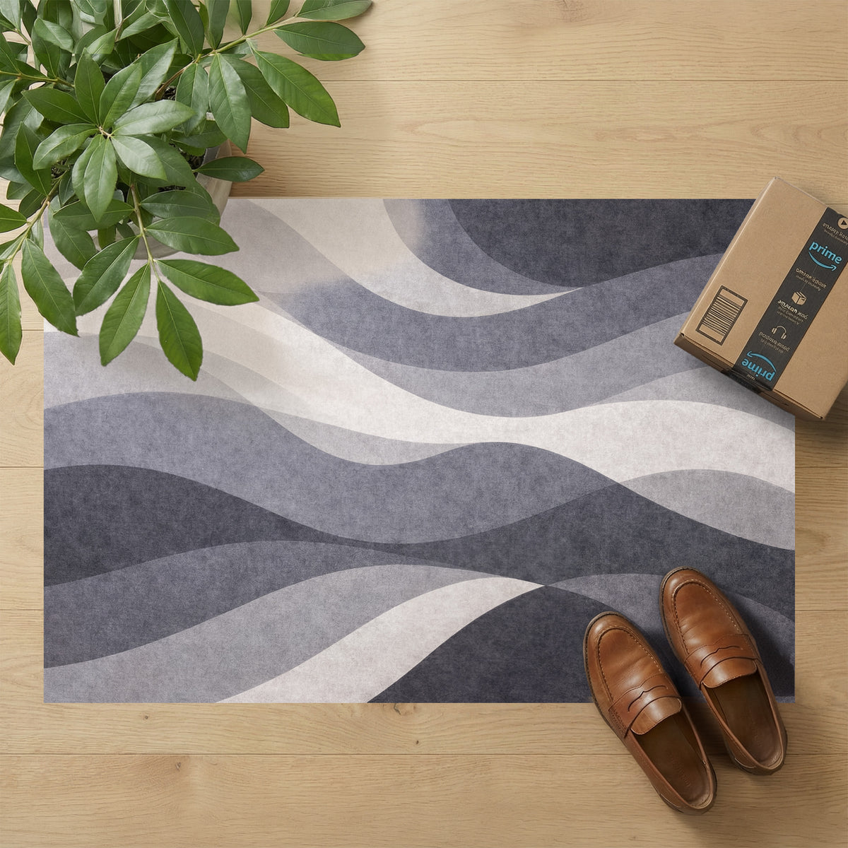 Ultra-Thin Floor Mats 36" x 24" (1/10 Inch Thick) - Design Bend