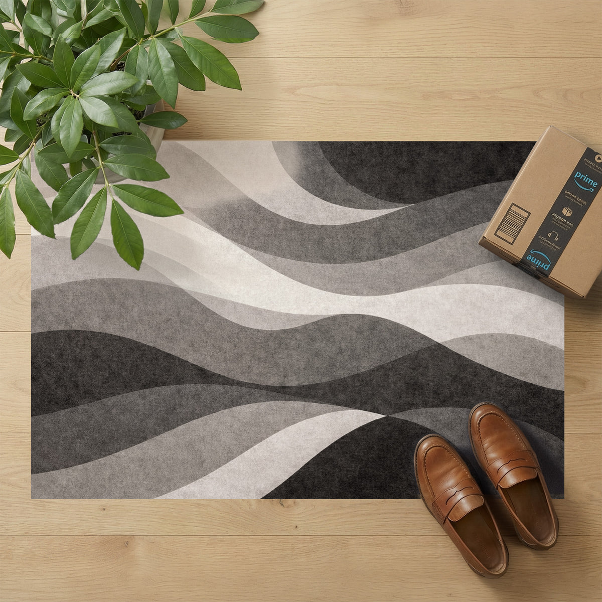 Ultra-Thin Floor Mats 36" x 24" (1/10 Inch Thick) - Design Bend