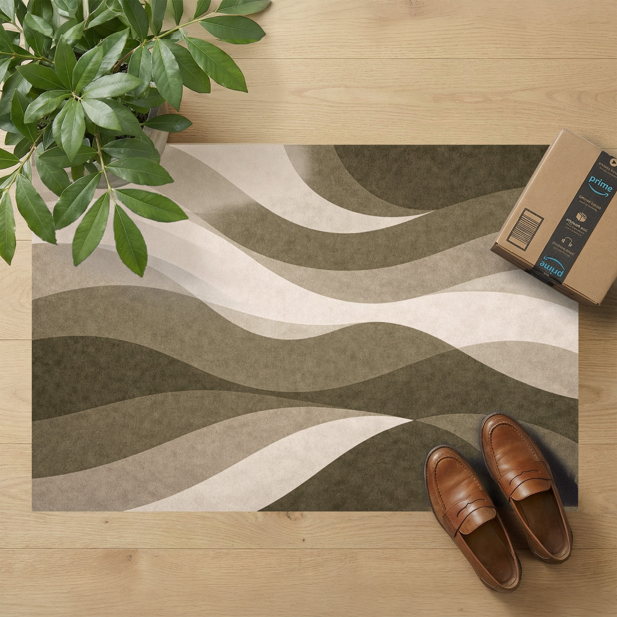 Ultra-Thin Floor Mats 36" x 24" (1/10 Inch Thick) - Design Bend