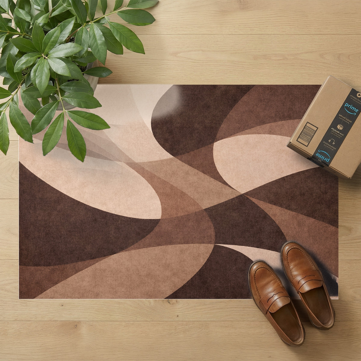Ultra-Thin Floor Mats 36" x 24" (1/10 Inch Thick) - Design Curve