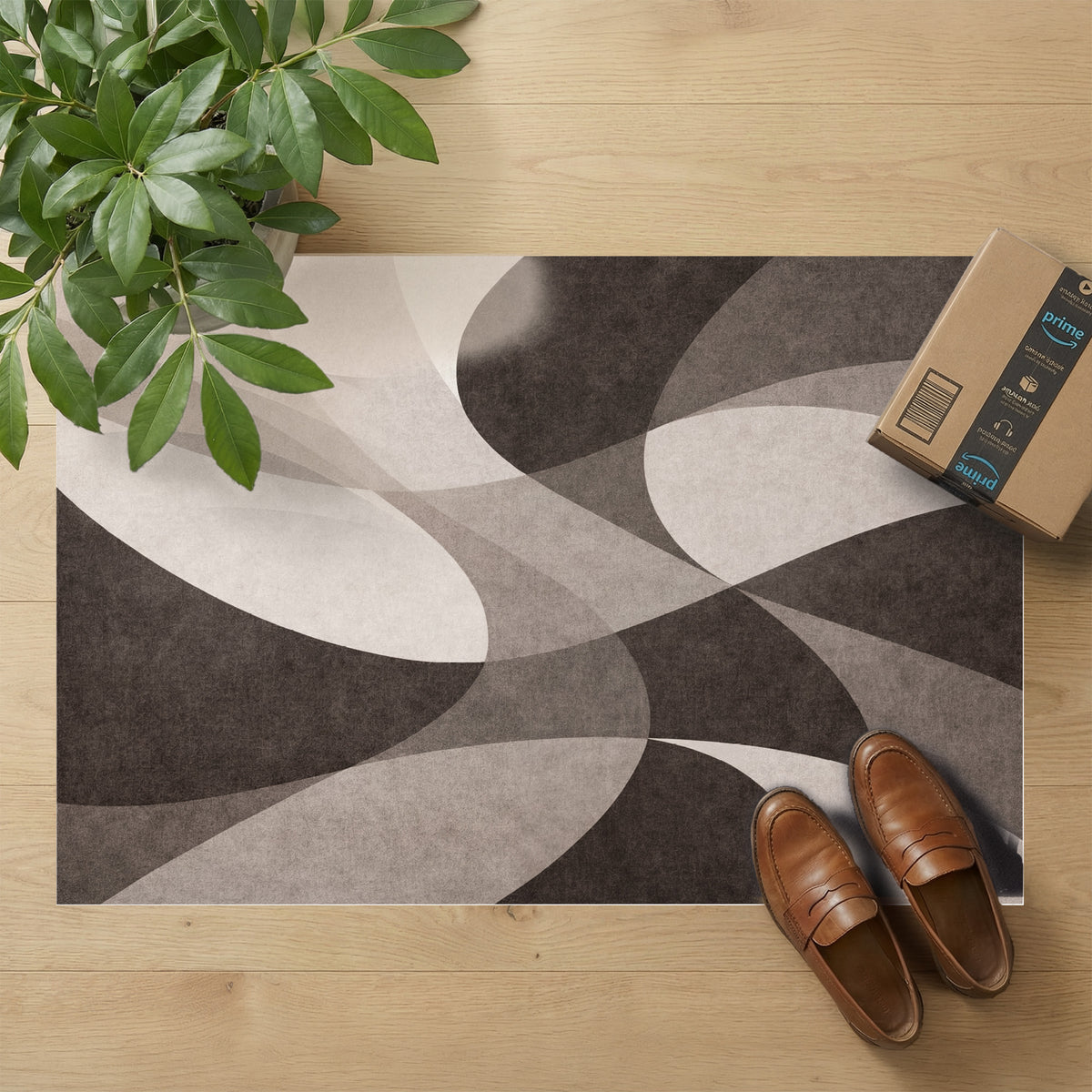 Ultra-Thin Floor Mats 36" x 24" (1/10 Inch Thick) - Design Curve