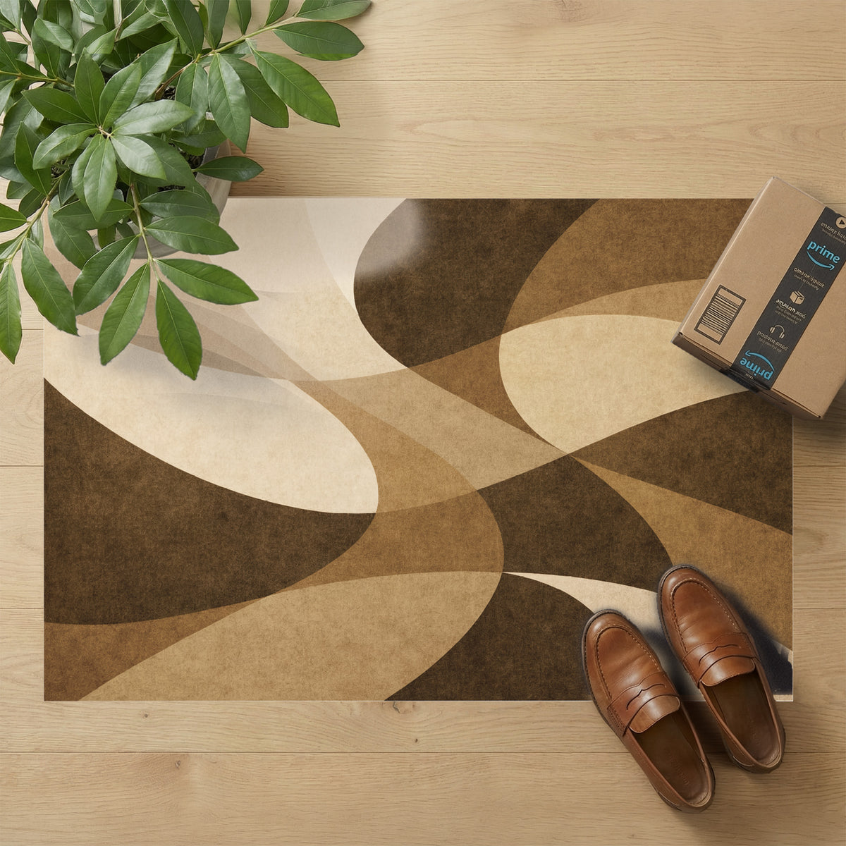 Ultra-Thin Floor Mats 36" x 24" (1/10 Inch Thick) - Design Curve