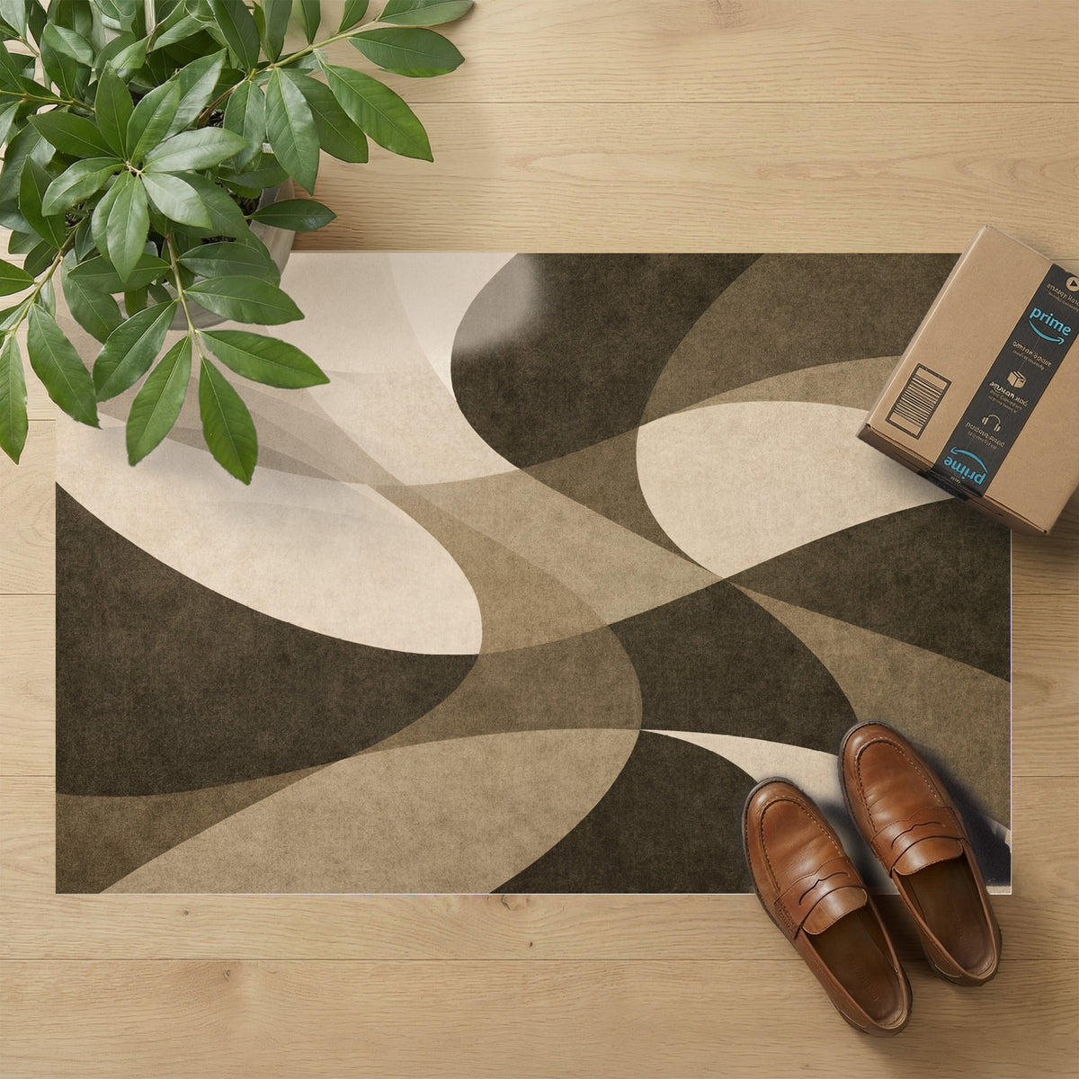 Ultra-Thin Floor Mats 36" x 24" (1/10 Inch Thick) - Design Curve