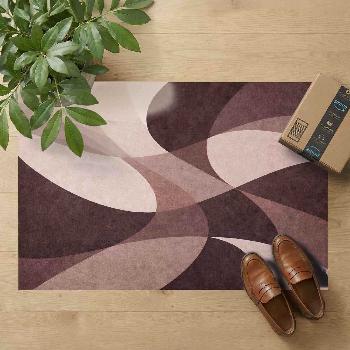 Ultra-Thin Floor Mats 36" x 24" (1/10 Inch Thick) - Design Curve