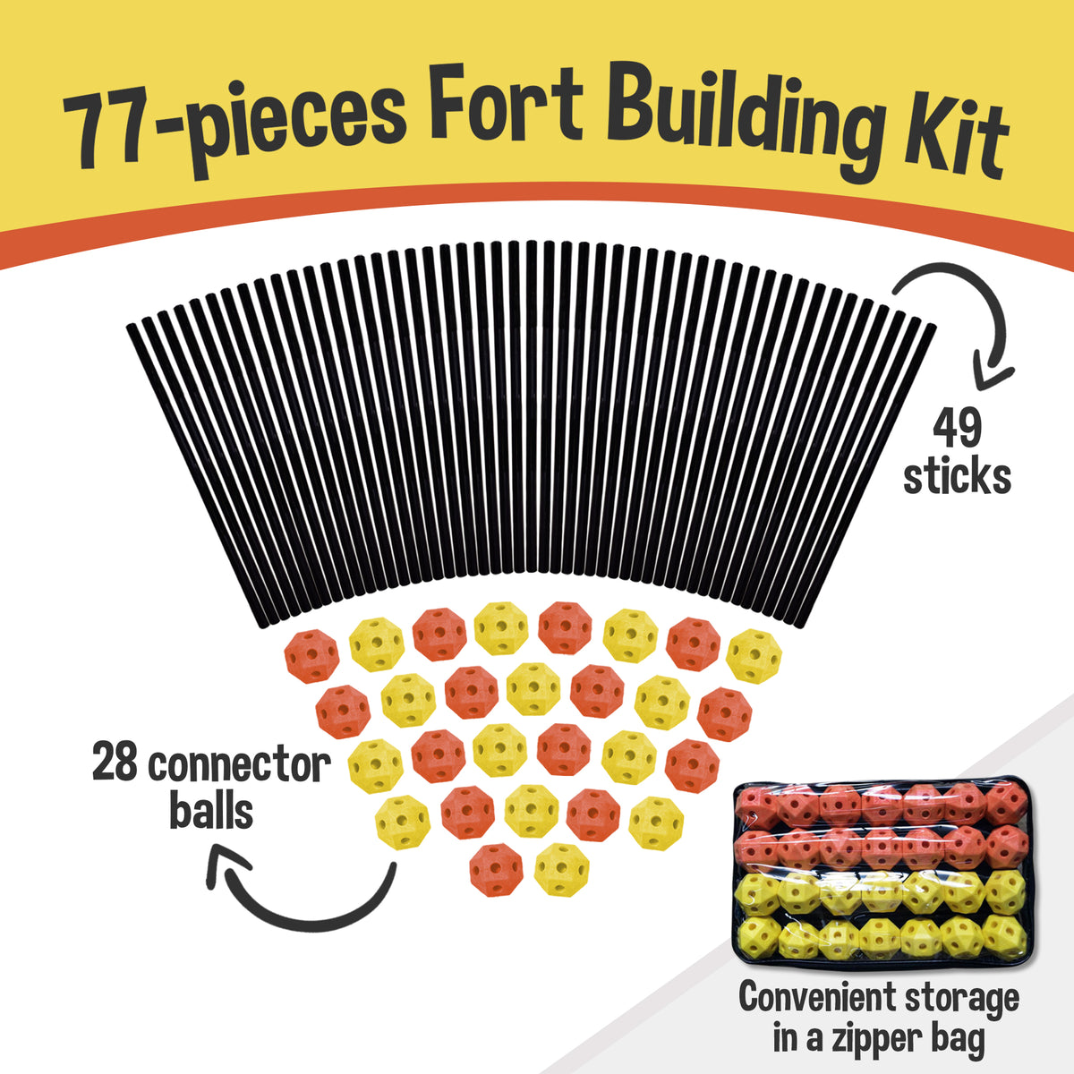 Construction Fort - Glow in The Dark