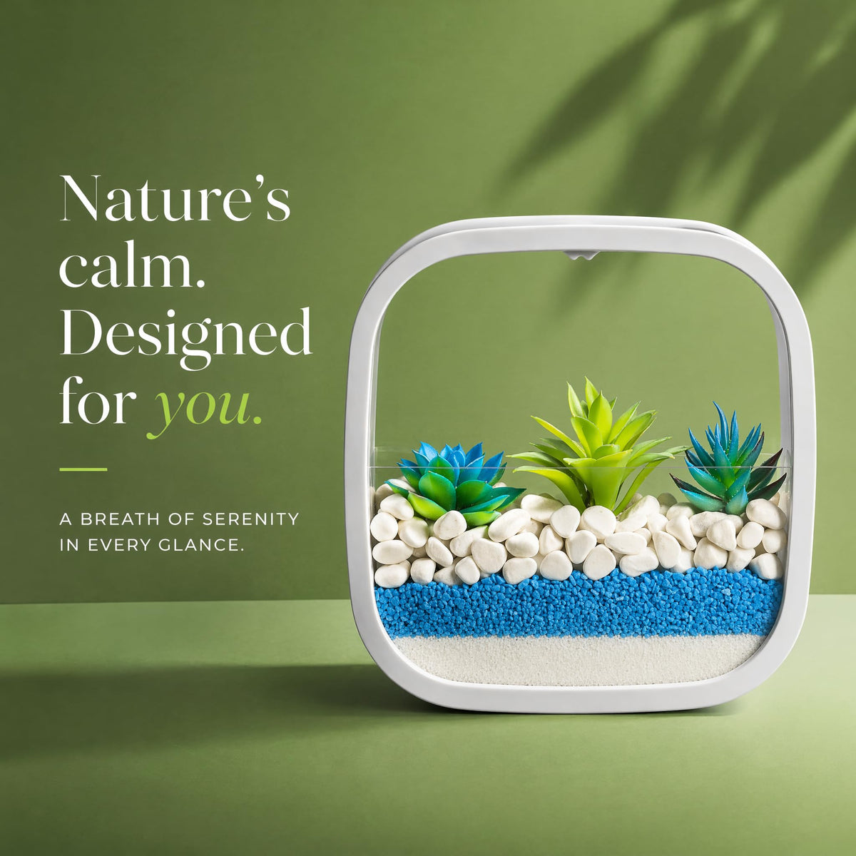 Hanging Decorative Plant Holder - Indoor and Outdoor Wall Planter - White