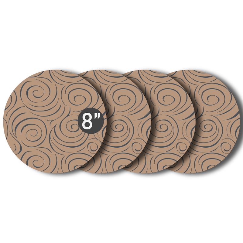 Plant Coasters Set Of Four Multiple Colors and Pattern and Sizes
