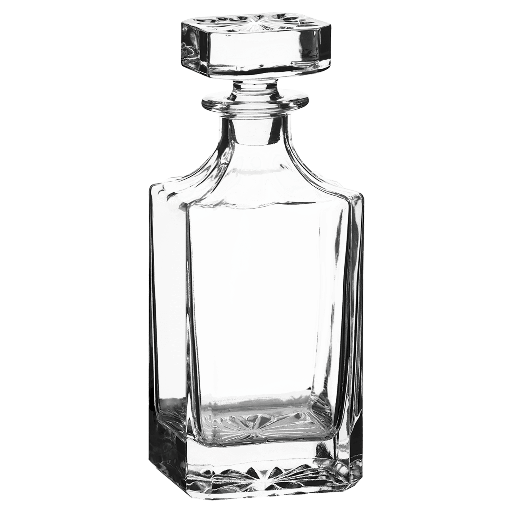 Personalized Monogrammed Decanter with Custom Name Engraving