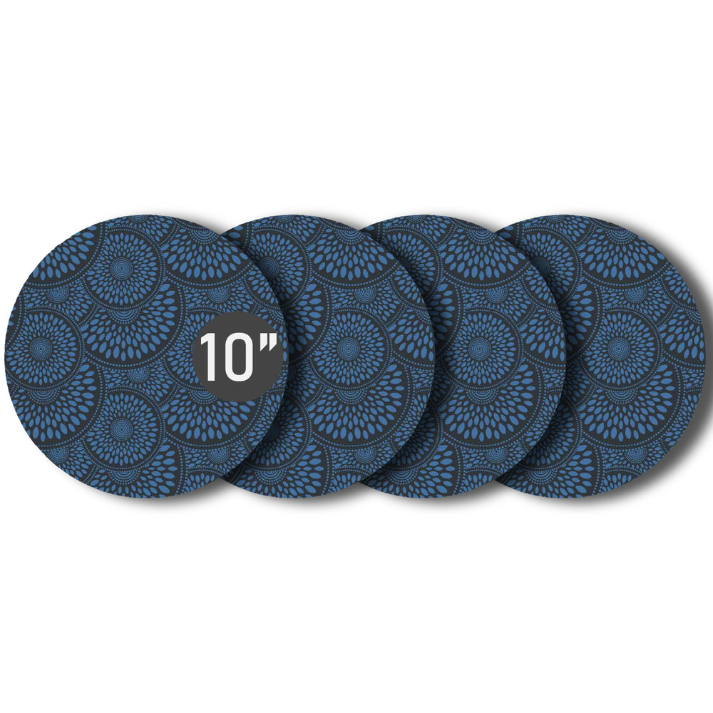Plant Coasters Set Of Four Multiple Colors and Pattern and Sizes