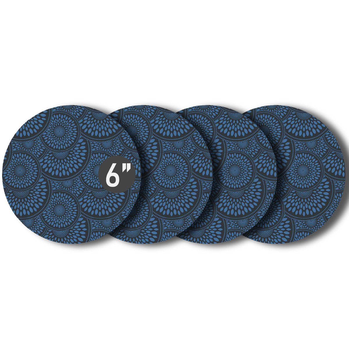 Plant Coasters Set Of Four Multiple Colors and Pattern and Sizes