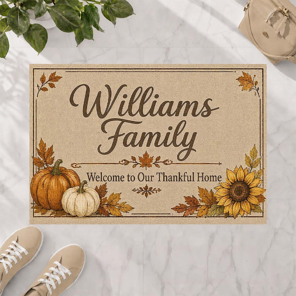 2026 Ultra-Thin Floor Mat (1/10 Inch Thick) - Personalized  Holiday Mat
