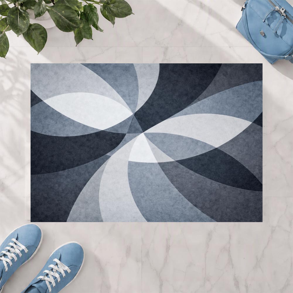 Ultra-Thin Floor Mats 36" x 24" (1/10 Inch Thick)- Design Twist