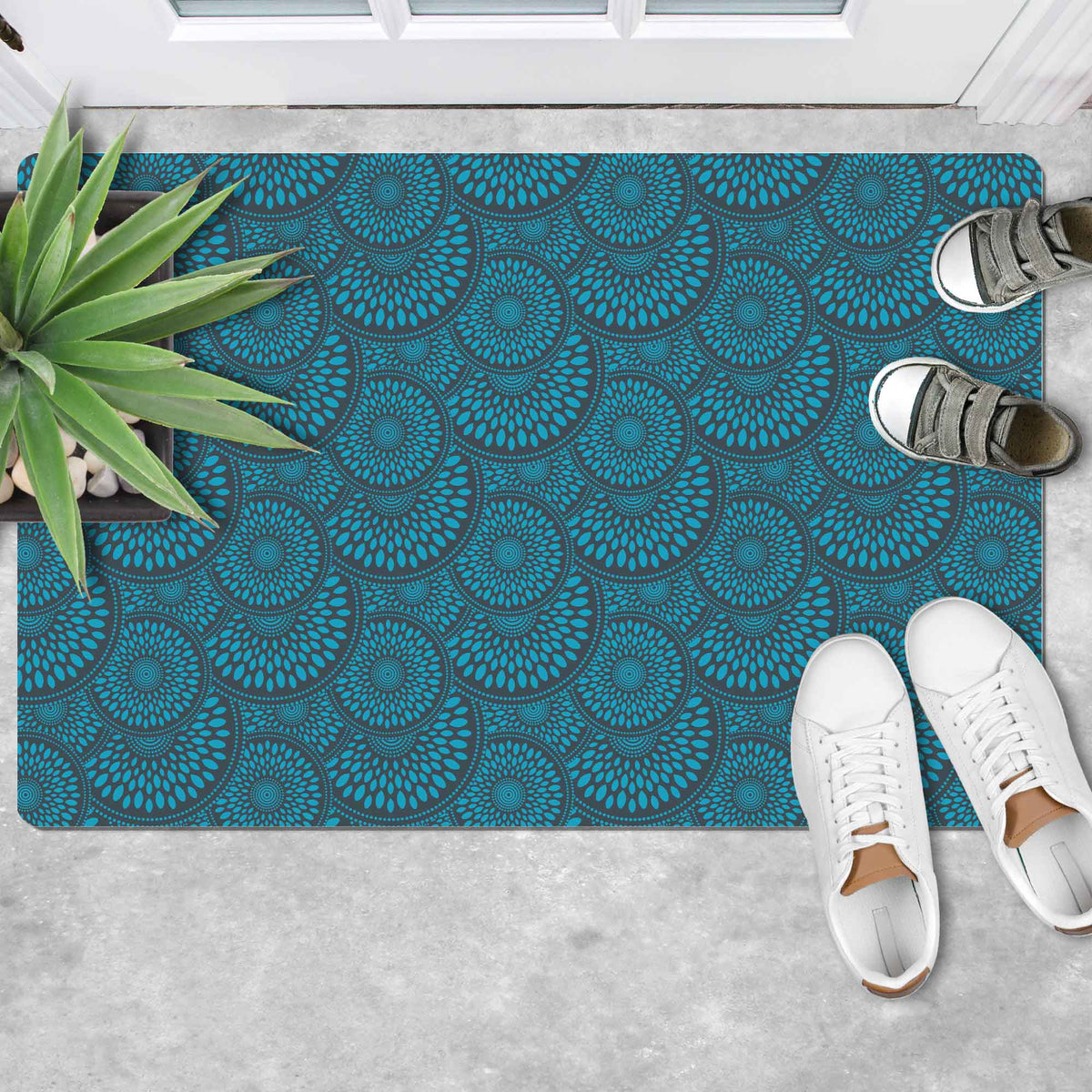 Ultra-Thin Floor Mat 20" x 16" ( 1/10 Inch Thick)
