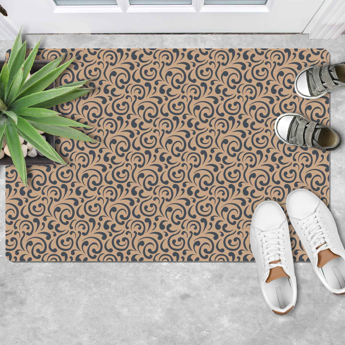 Ultra-Thin Floor Mats 28" x 20" ( 1/10 Inch Thick)
