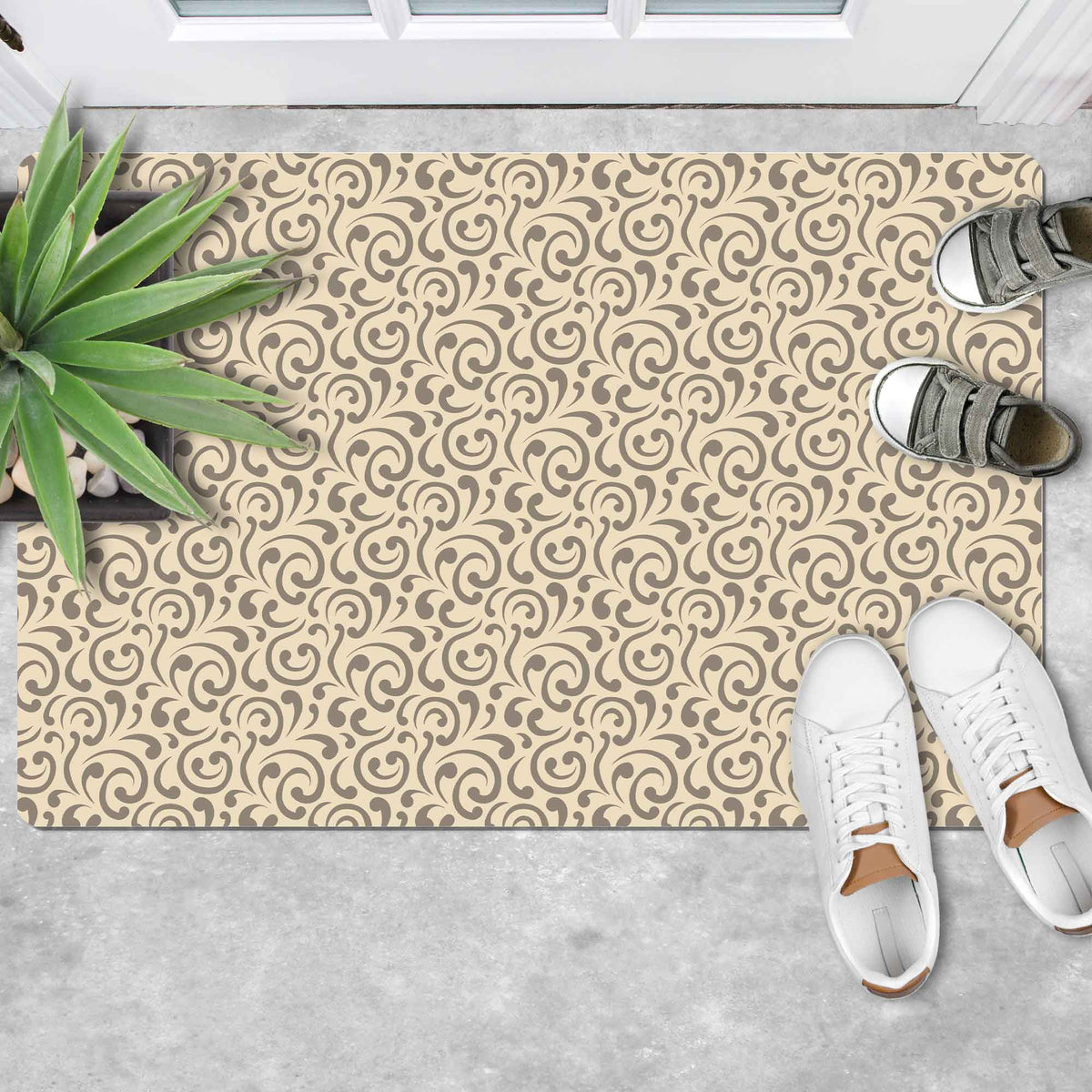 Ultra-Thin Floor Mats 28" x 20" ( 1/10 Inch Thick)