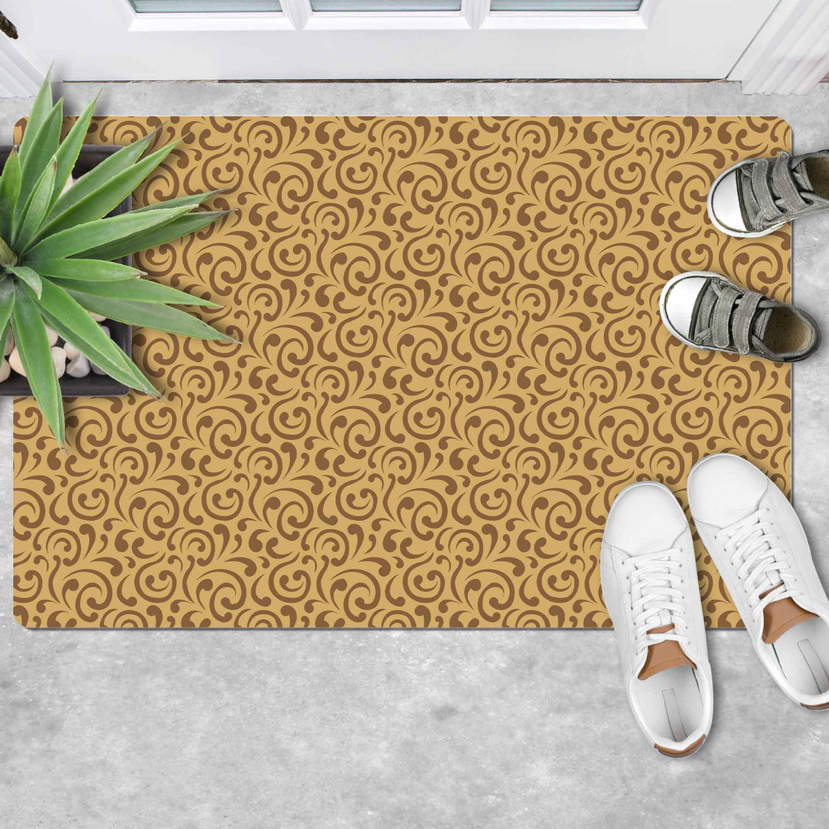 Ultra-Thin Floor Mat 20" x 16" ( 1/10 Inch Thick)
