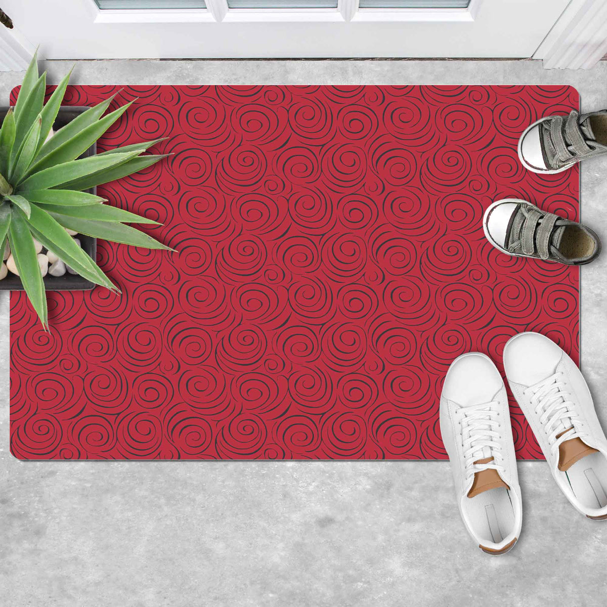 Ultra-Thin Floor Mats 28" x 20" ( 1/10 Inch Thick)