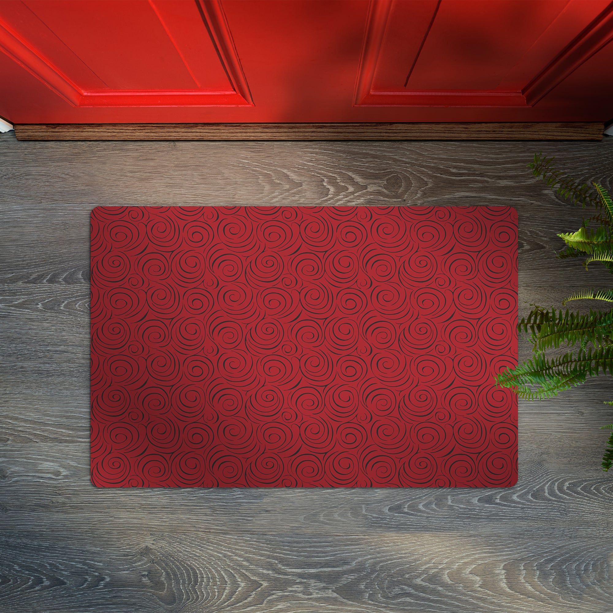 Ultra-Thin Floor Mats 35" x 23"( 1/10 Inch Thick)