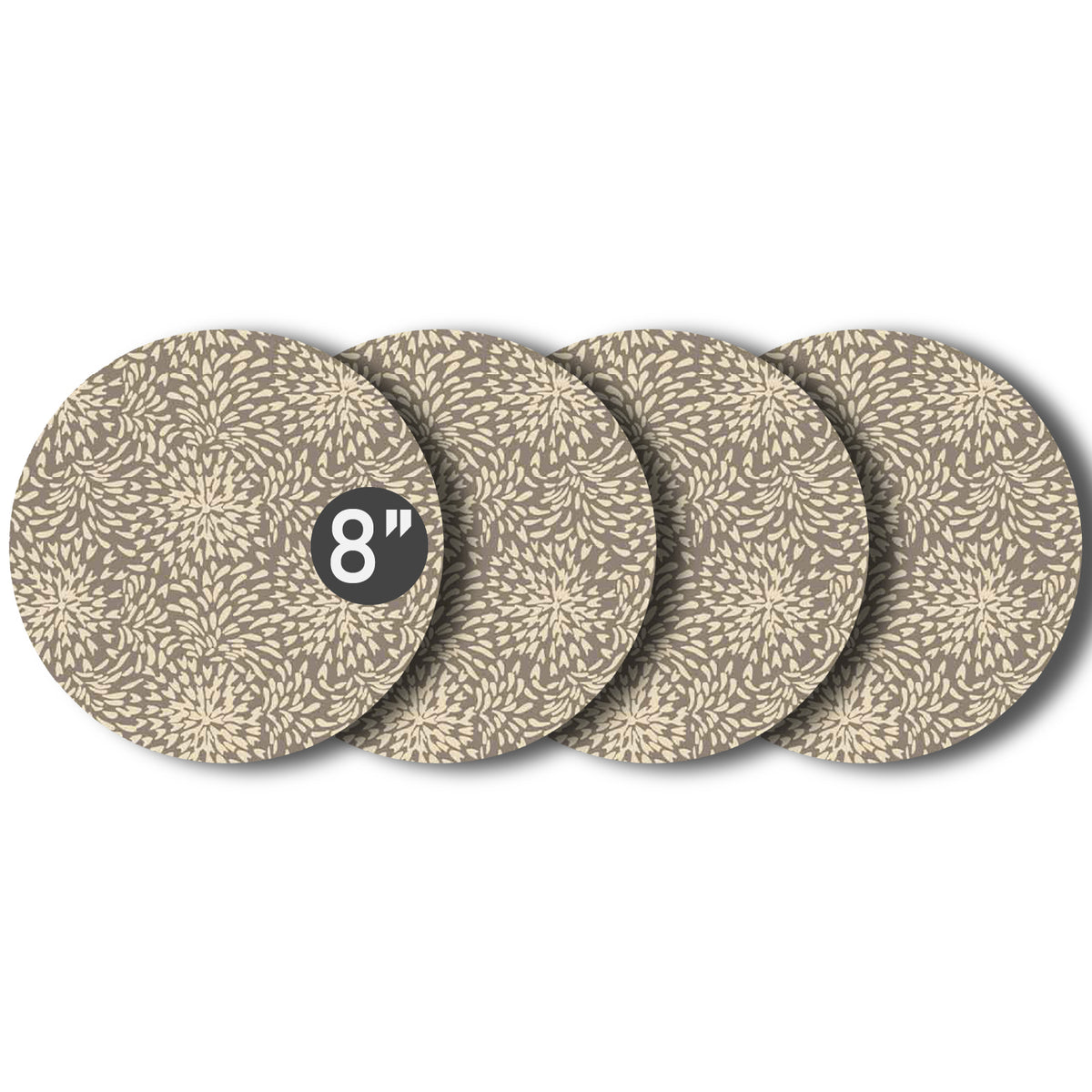 Plant Coasters Set Of Four Multiple Colors and Pattern and Sizes