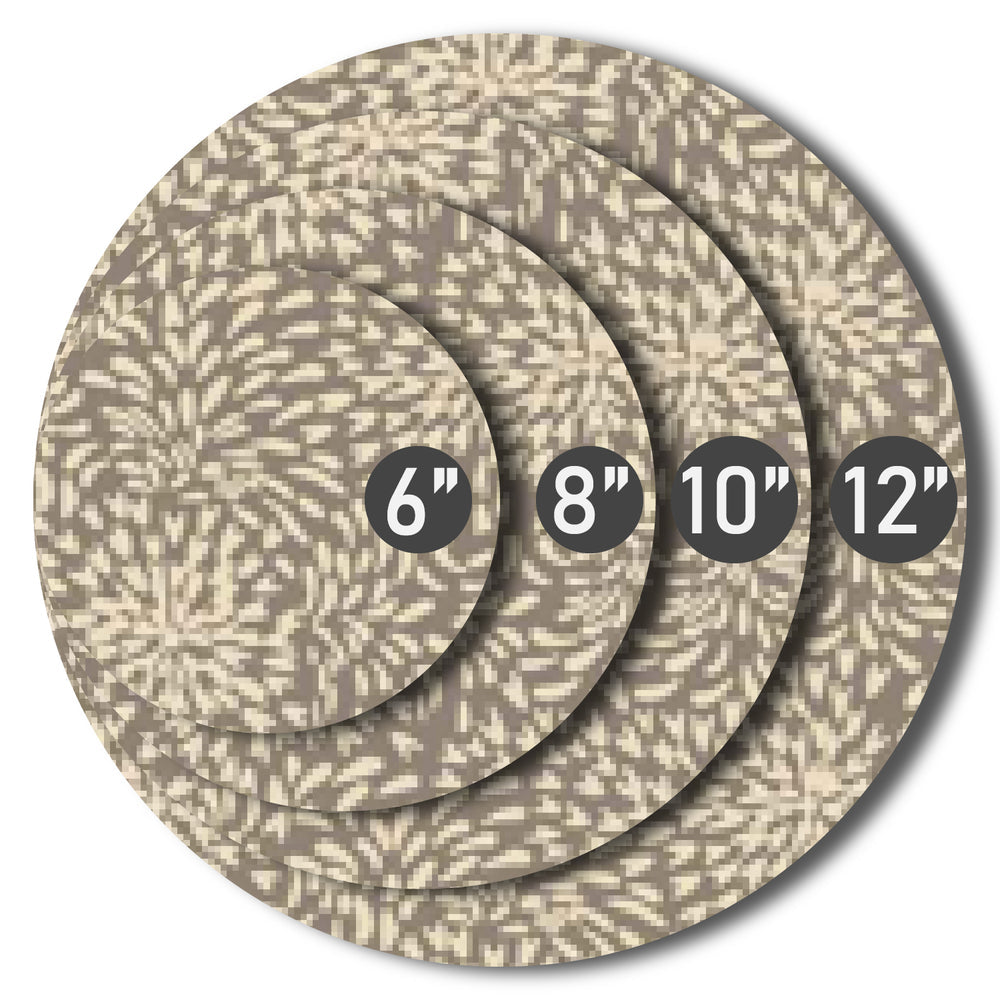 Plant Coasters Set Of Four Multiple Colors and Pattern and Sizes