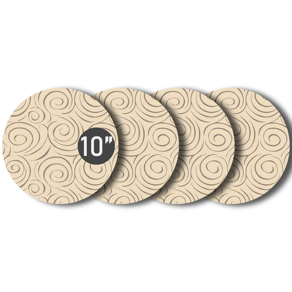 Plant Coasters Set Of Four Multiple Colors and Pattern and Sizes
