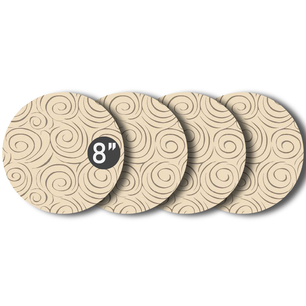Plant Coasters Set Of Four Multiple Colors and Pattern and Sizes