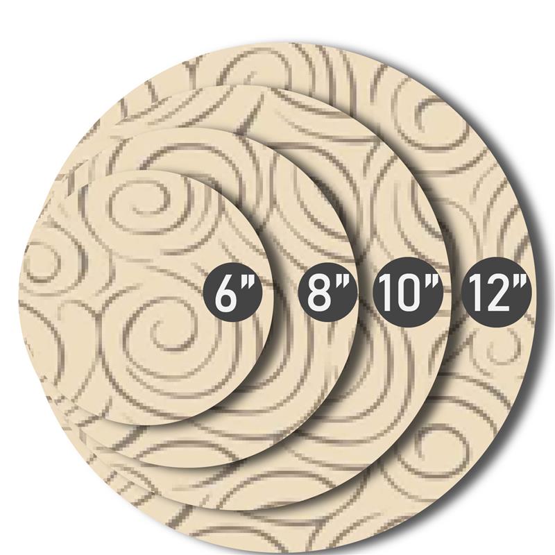 Plant Coasters Set Of Four Multiple Colors and Pattern and Sizes