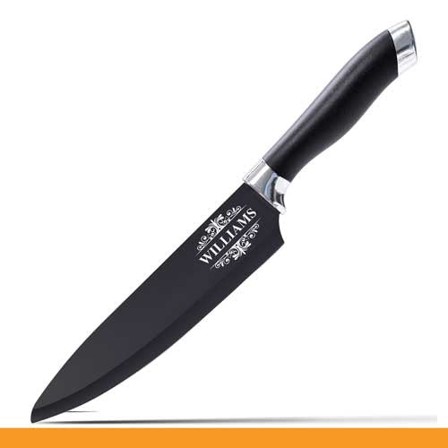 Personalized Black Knife - Ultra Light