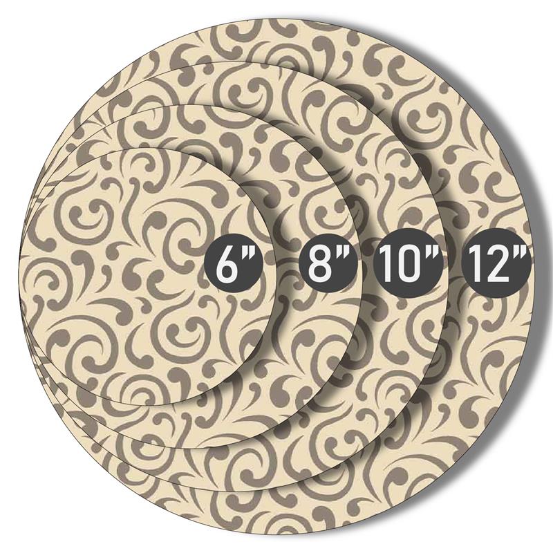 Plant Coasters Set Of Four Multiple Colors and Pattern and Sizes