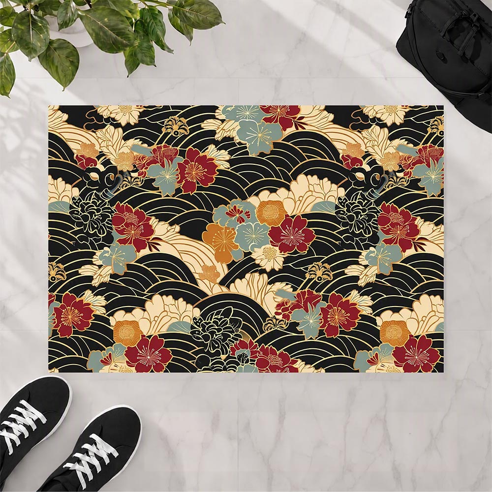 2026 Ultra-Thin Floor Mat - Sakura Garden  (1/10 Inch Thick)