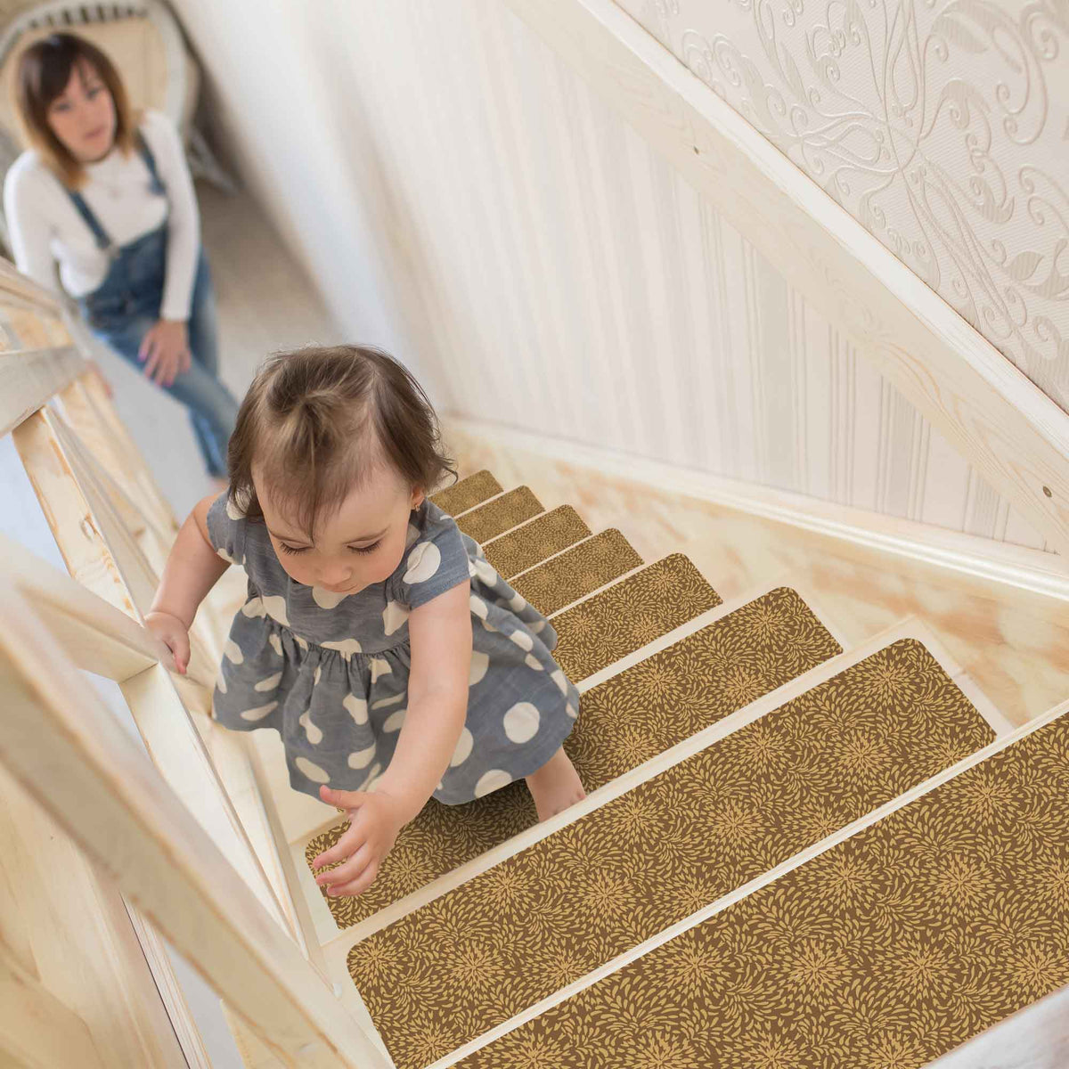 Ultra-Thin Stair Mats 9" x 26" ( 1/10 Inch Thick)