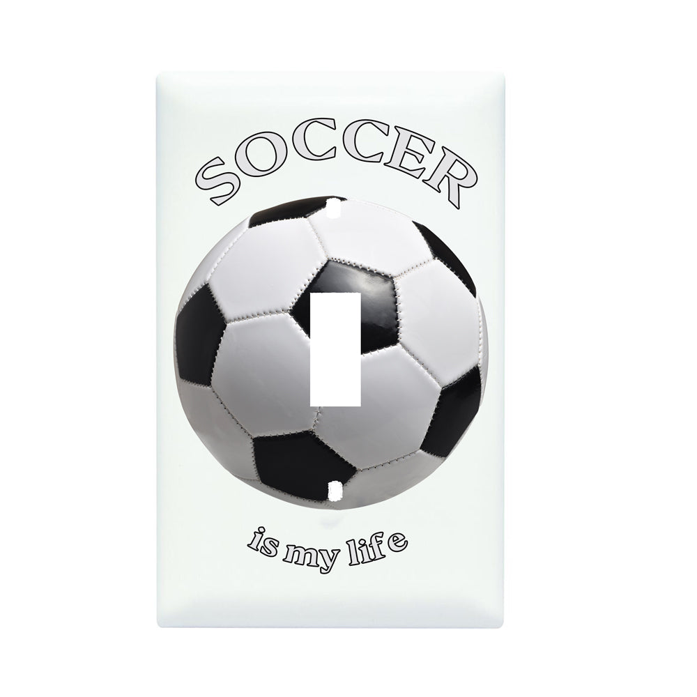 Decorative Light Switch Cover Sports  4.5" X 2.76"