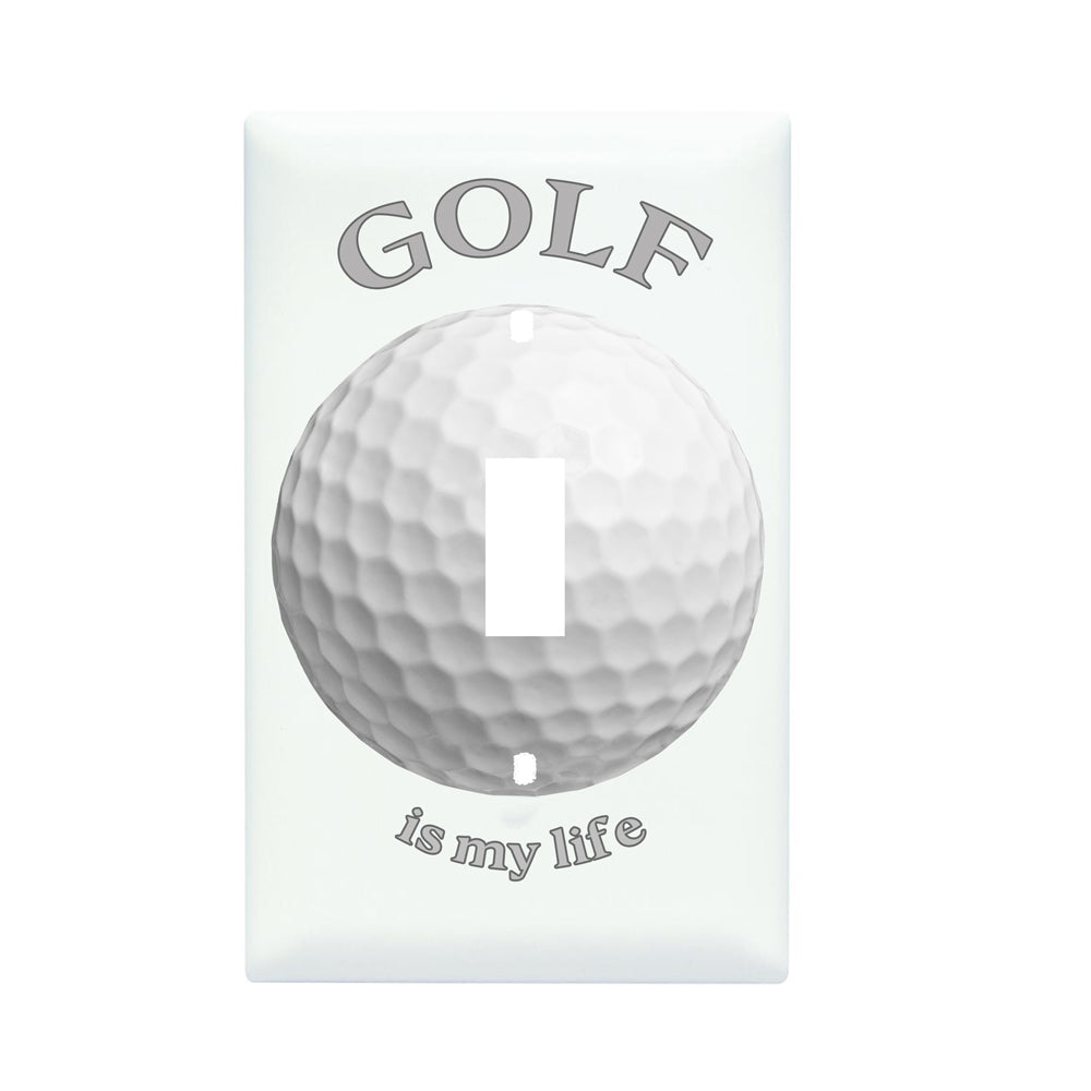 Decorative Light Switch Cover Sports  4.5" X 2.76"