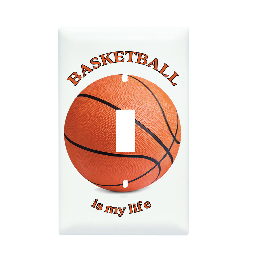 Decorative Light Switch Cover Sports  4.5" X 2.76"
