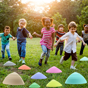 Stepping Stones for Kids - Children's Exercise Equipment 11pcs