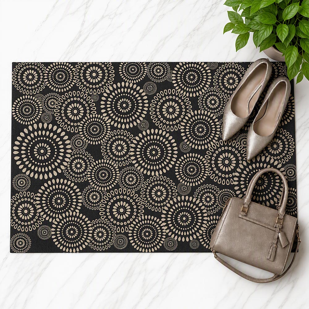 Sunburst ultra-thin floor mat
