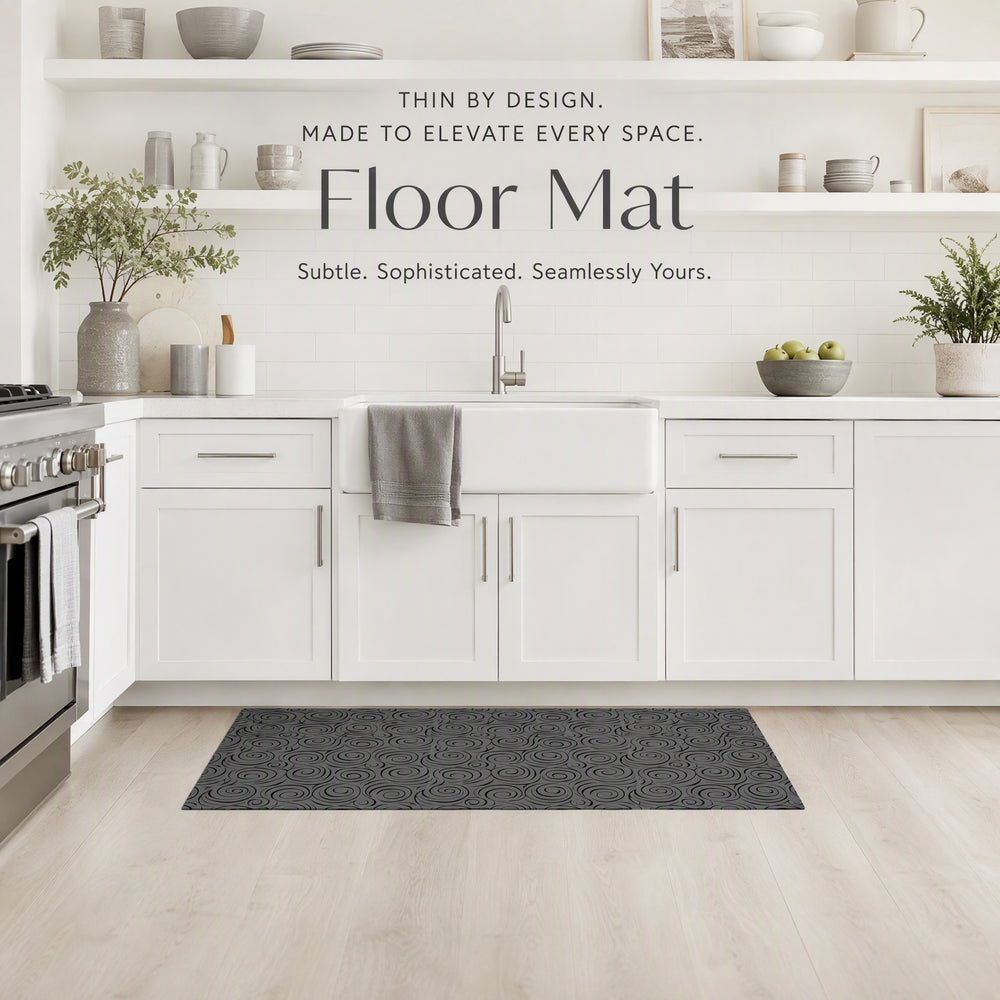 Design 4T ultra-thin floor mat in a kitchen