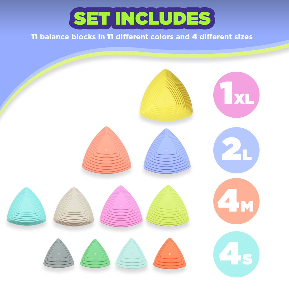 Stepping Stones For Kids,Balance Training And Sensory Coordination Stepping Stones For Obstacle