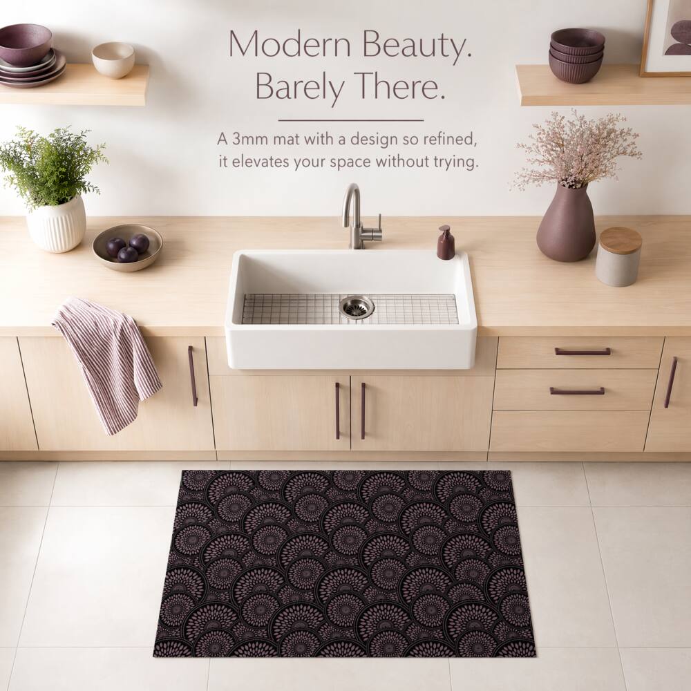 Design 1S ultra-thin floor mat in a home setting
